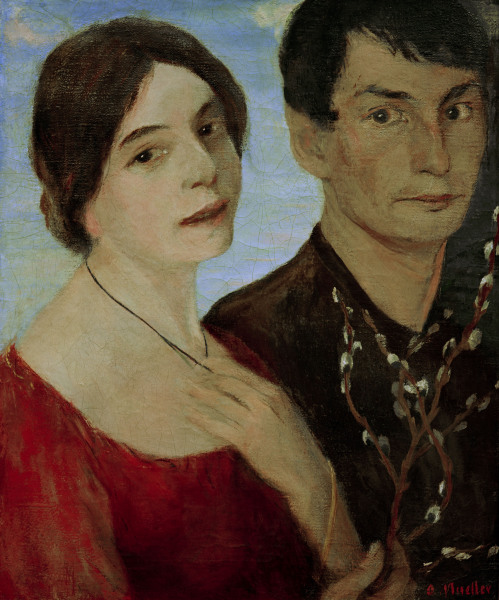 Otto Mueller , Double portrait od Otto Mueller