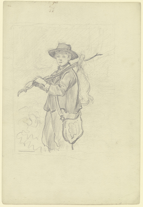 The young gamekeeper od Otto Scholderer