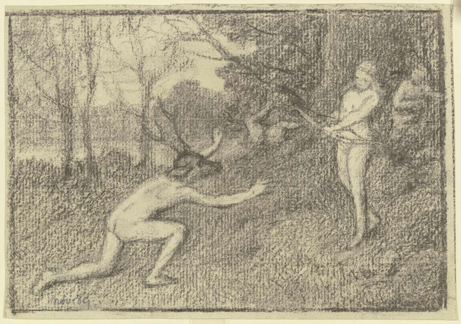 Diana and Actaeon od Otto Scholderer