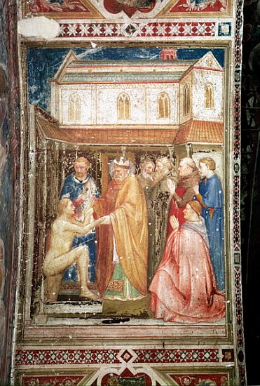 The Miracle of St. Stanislas (1030-79) from the Lower Church, c.1340 od P. Capanna