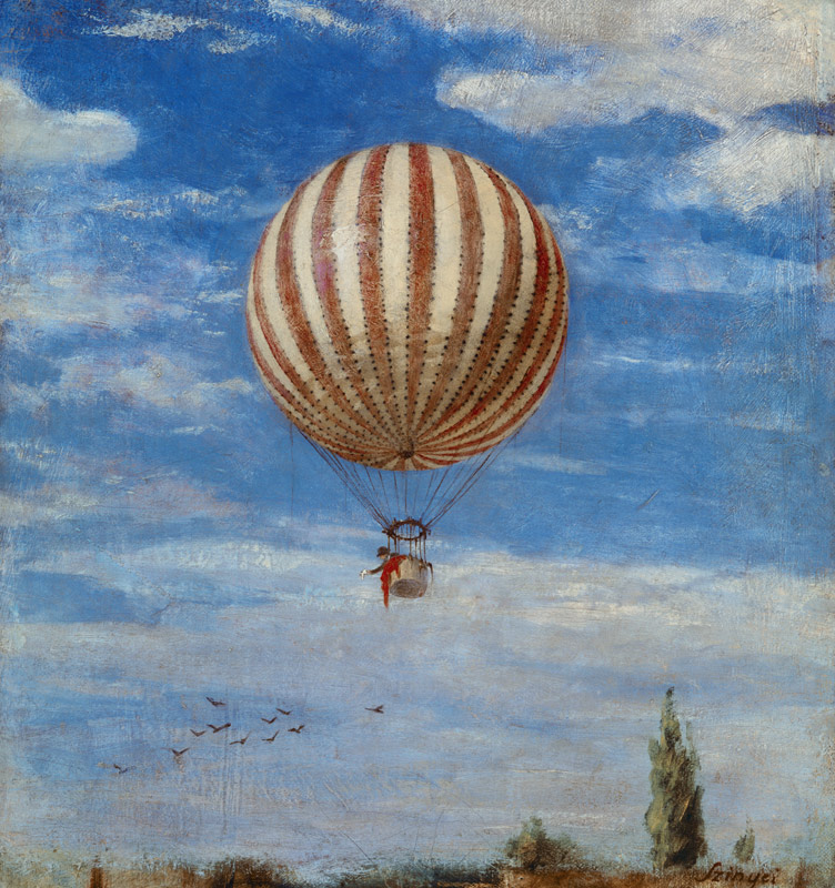 Horkovzdušný balón od Pál Szinyei-Merse