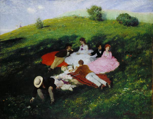 Picnic in May od Pal Szinyei Merse