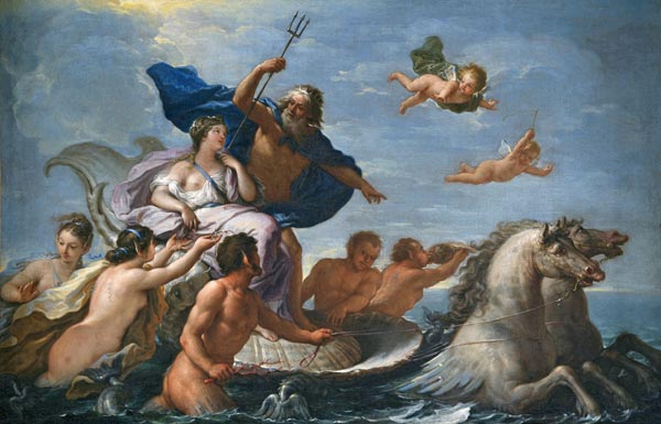 Triumph of Neptune and Amphitrite od Paolo de Matteis
