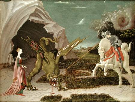 St. George and the Dragon od Paolo Uccello