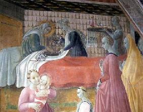 Birth of the Virgin, from the Chapel of the Assumption