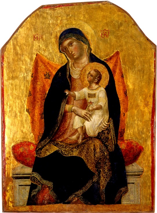 Madonna and Child od Paolo Veneziano