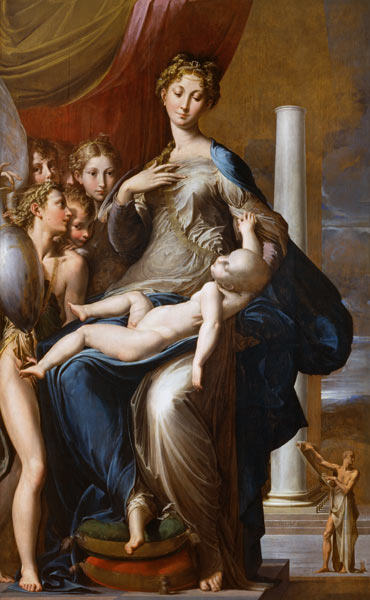 Madonna mit dem langen Hals (... Dal collo lungo) od Parmigianino