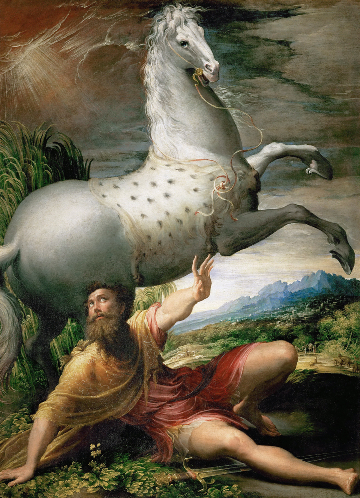 The Conversion of Saint Paul od Parmigianino