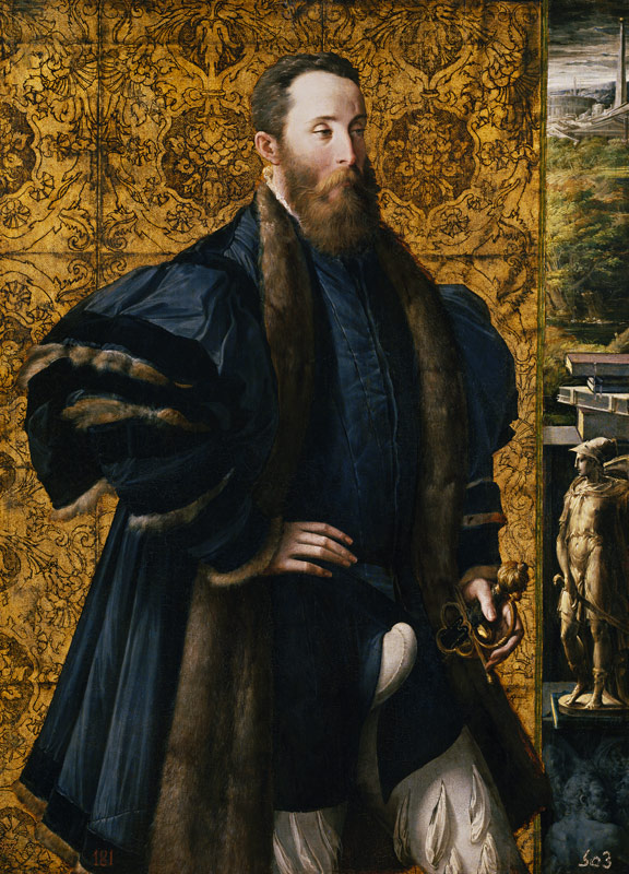 Portrait of Pier Maria Rossi di San Secondo od Parmigianino