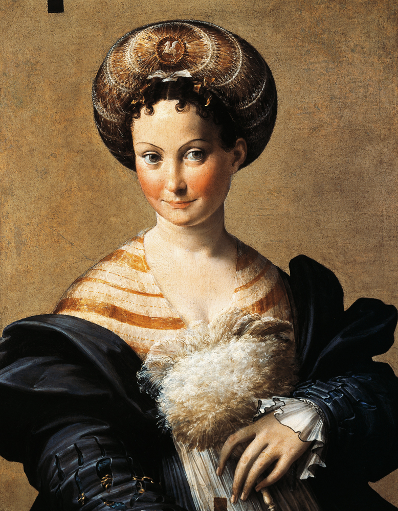 Portrait of a Young Woman (Turkish Slave) od Parmigianino