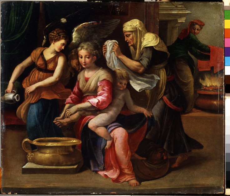 The Child's Bath od Parmigianino