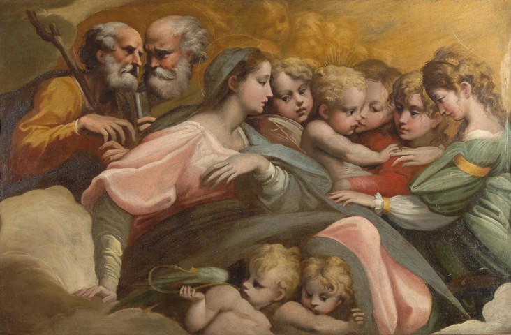 The Mystical Marriage of Saint Catherine od Parmigianino