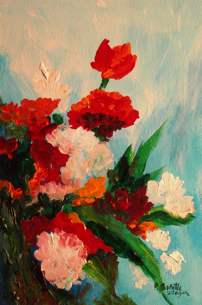 Capricious carnations od Patricia  Brintle
