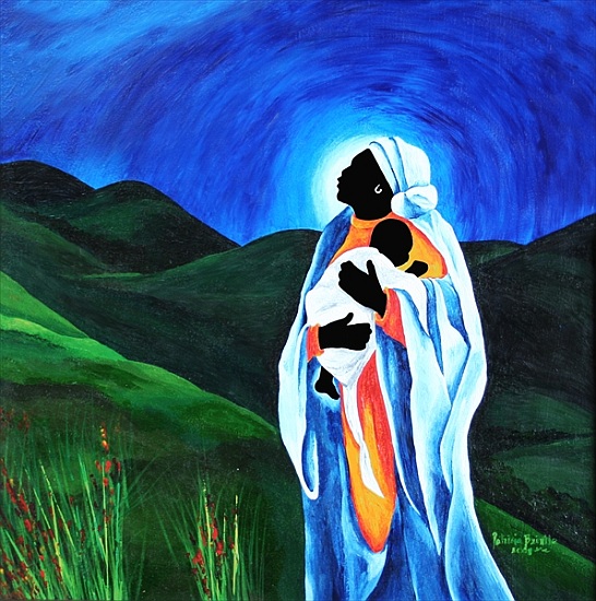 Madonna and child - Hope for the world od Patricia  Brintle