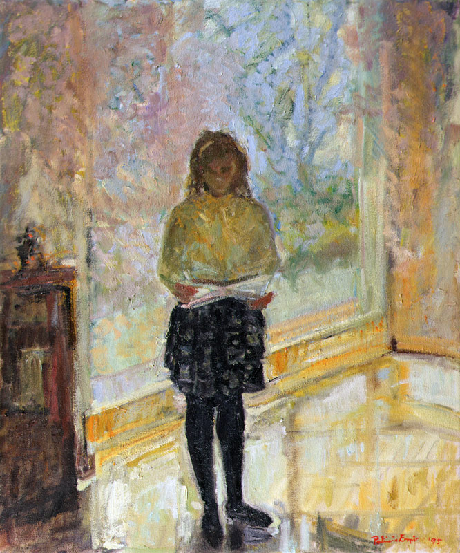 Clara Singing, 1995 (oil on canvas)  od Patricia  Espir
