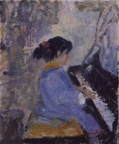At The Piano, 1994  od Patricia  Espir