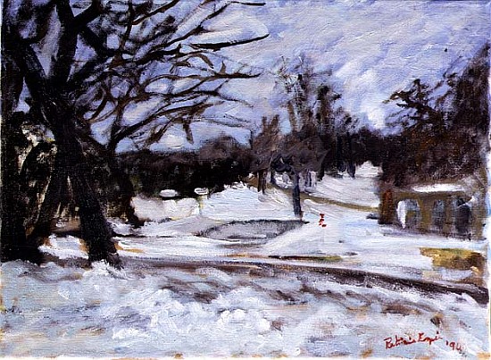 February Snow, 1994 (oil on canvas)  od Patricia  Espir