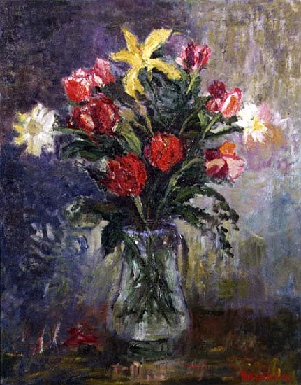 Yellow Iris, 1996 (oil on canvas)  od Patricia  Espir
