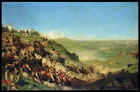 The Battle of Solferino od Paul Alexandre Protais