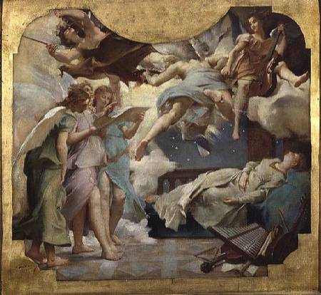 The Dream of St. Cecilia od Paul Baudry