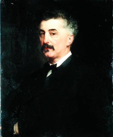 Portrait of P.A. Chikhachev od Paul Baudry