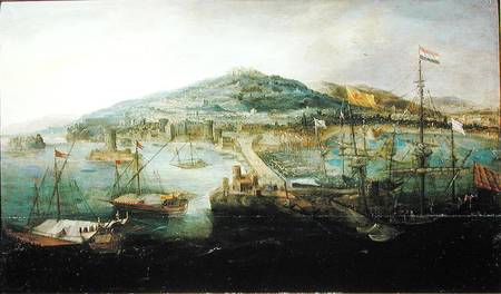 The Bay of Naples od Paul Brill or Bril