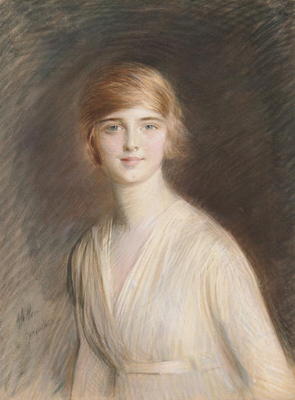 Portrait of Jacqueline (pastel on paper) od Paul Cesar Helleu