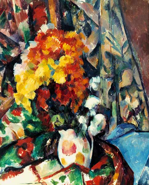 Vase fleuri od Paul Cézanne