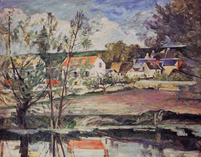 In the valley of the Oise od Paul Cézanne