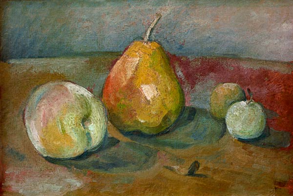 Still-life with pears... od Paul Cézanne