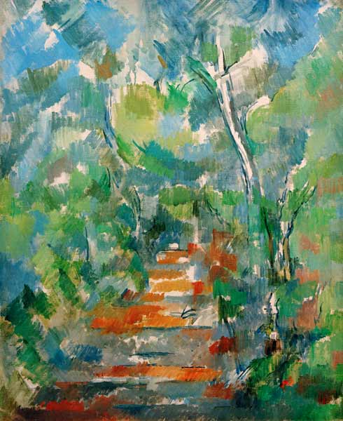 Undergrowth in Provence od Paul Cézanne