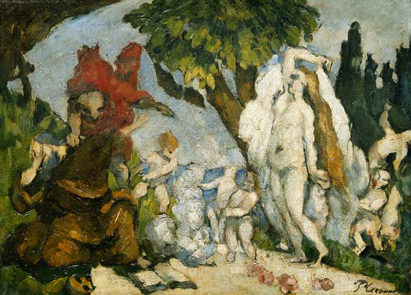 Die Versuchung des Heiligen Antonius (La Tentation de St od Paul Cézanne