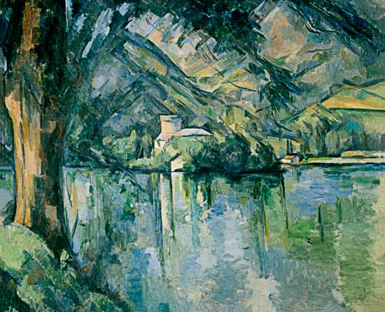 Lac d'Annecy od Paul Cézanne
