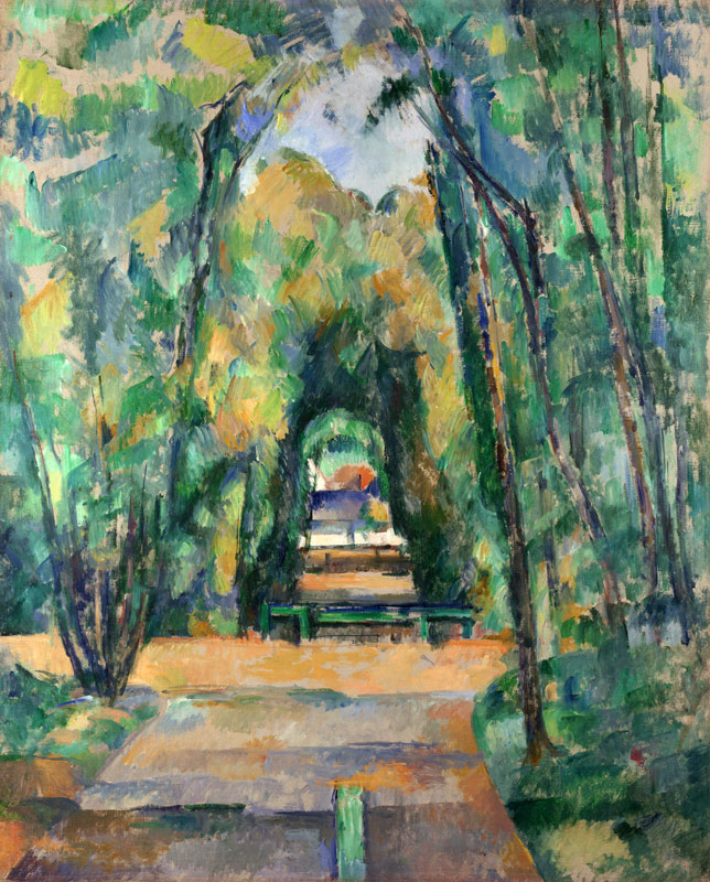 Avenue at Chantilly od Paul Cézanne
