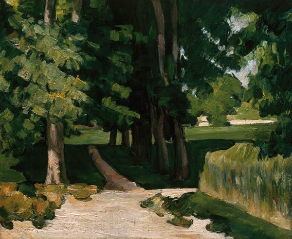 The Avenue at the Jas de Bouffan od Paul Cézanne