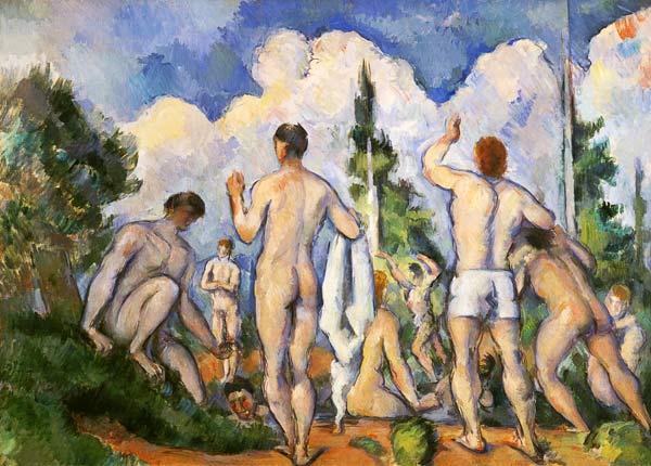 Taking a bath od Paul Cézanne