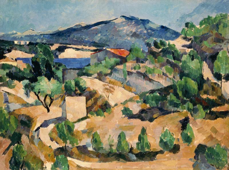 Hills in the French Provence od Paul Cézanne