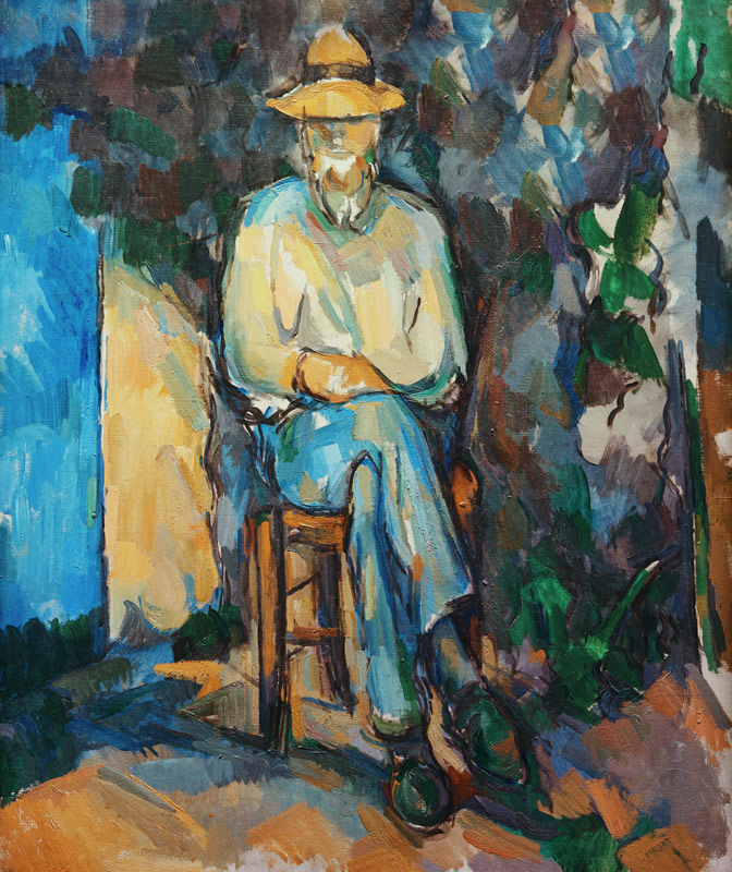 Zahradník Vallier od Paul Cézanne
