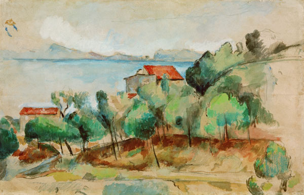 The bay of Estaque od Paul Cézanne