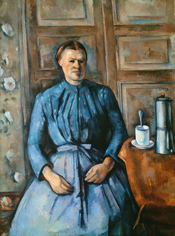 Woman with a Coffeepot od Paul Cézanne