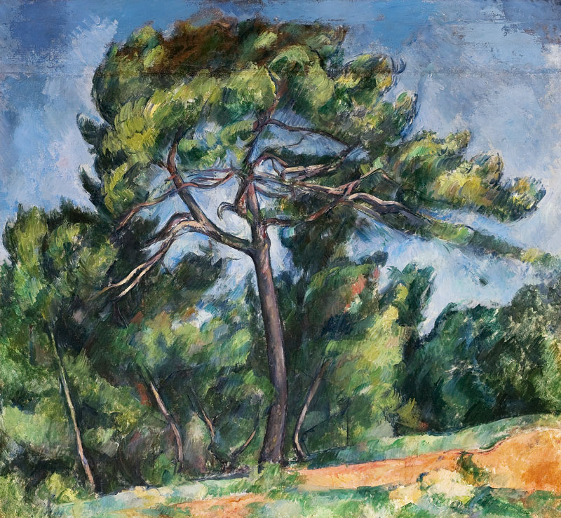 The great pine od Paul Cézanne