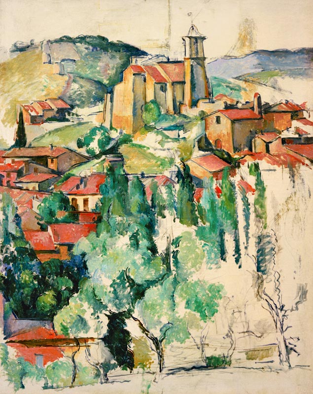 Afternoon in Gardanne od Paul Cézanne