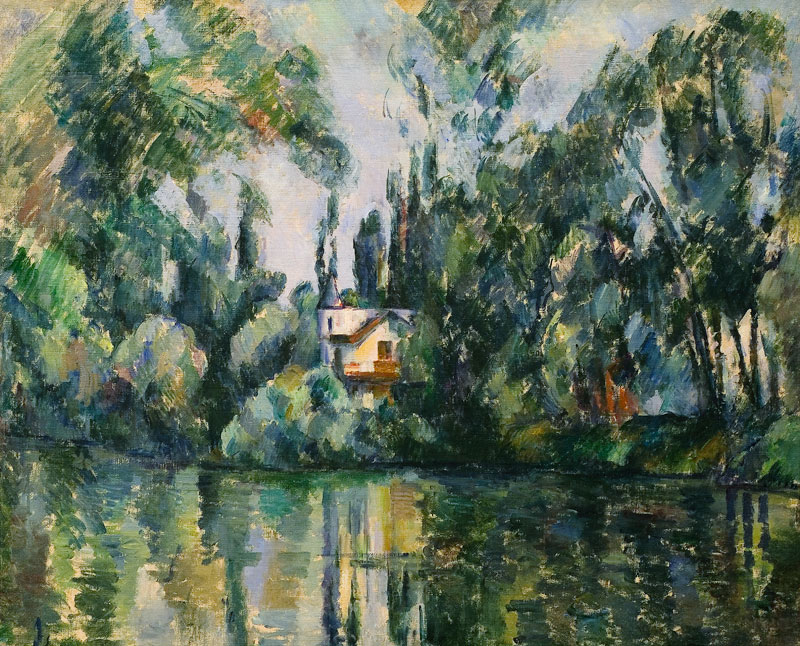 House on the Banks of the Marne od Paul Cézanne
