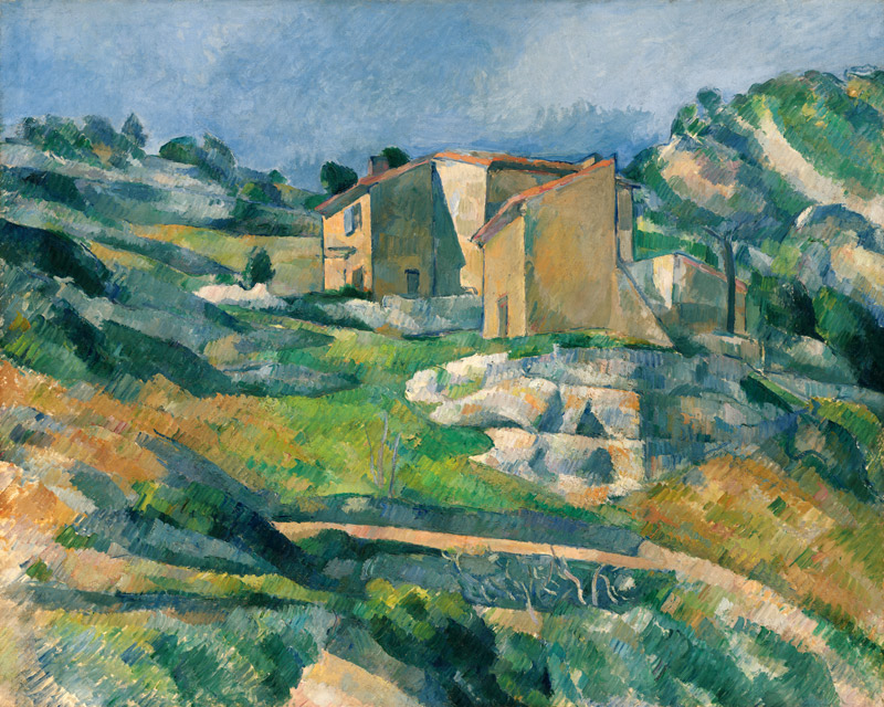 Houses in Provence: The Riaux Valley near L’Estaque od Paul Cézanne