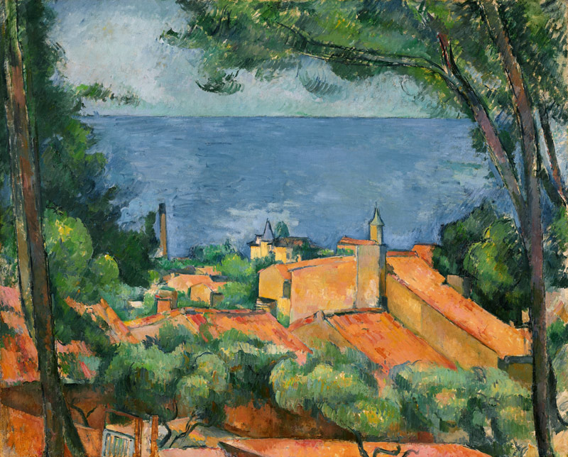 The bay of Estaque od Paul Cézanne