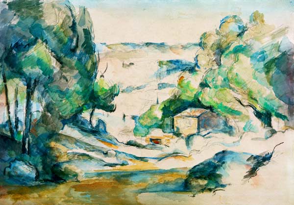 Landscape in the Provence od Paul Cézanne