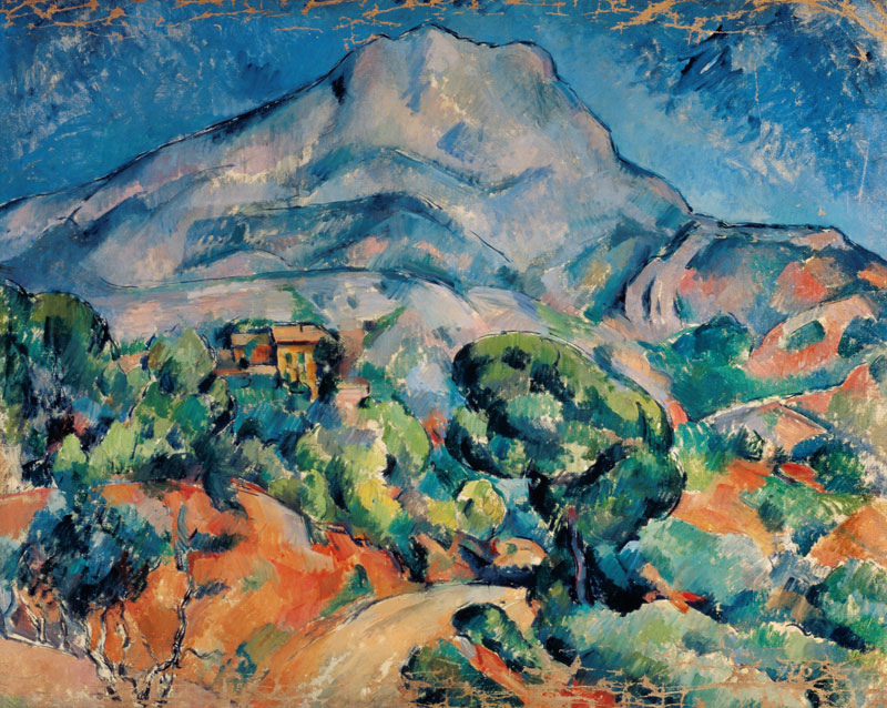 Mont Saint Victoire od Paul Cézanne