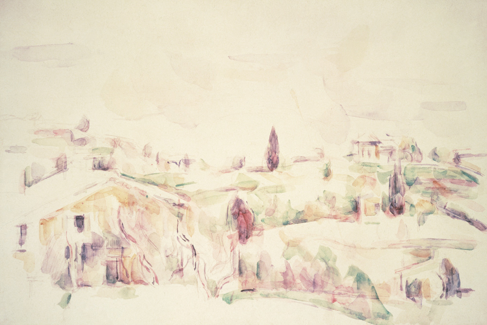 Landscape in Provence od Paul Cézanne