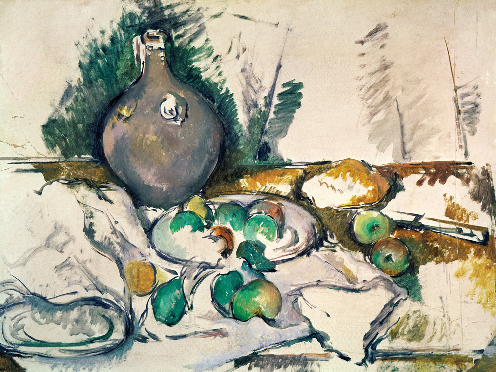 Still-life with Water-bottle od Paul Cézanne
