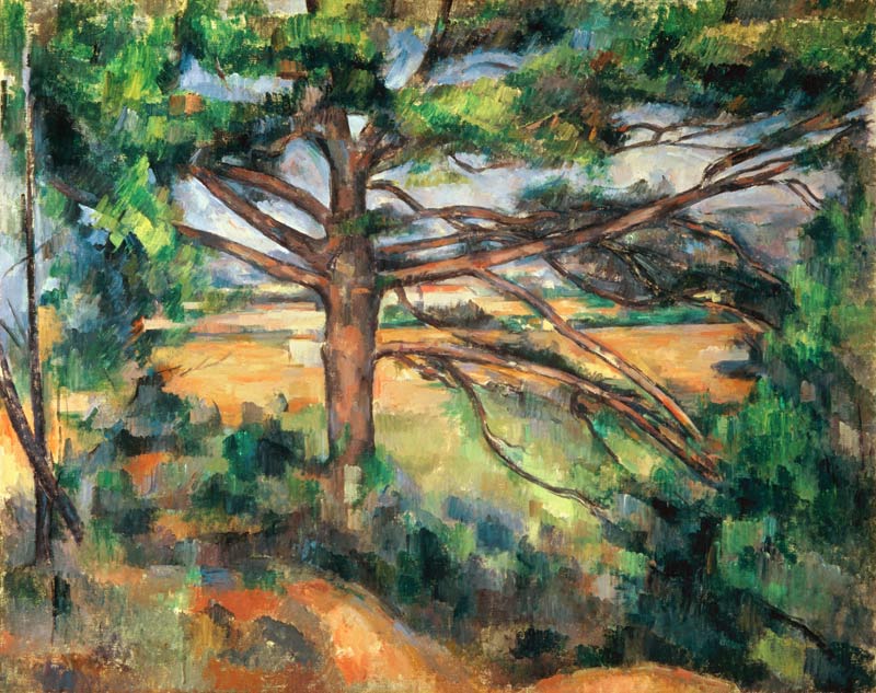 The Large Pine od Paul Cézanne